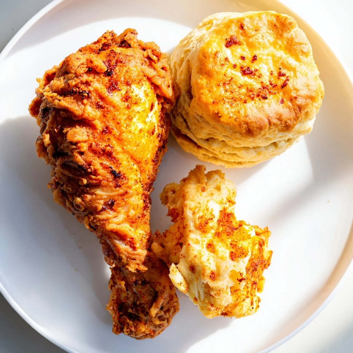 Southern Fried Chicken Biscuits