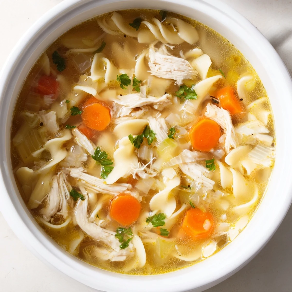 Homemade Chicken Noodle Soup