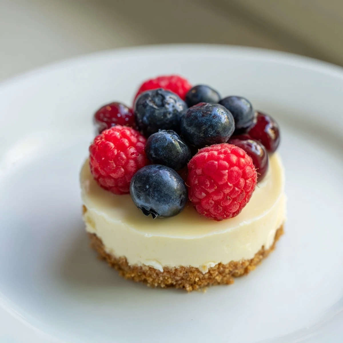 Mini Dessert Bites Trio: a beautiful arrangement of cheesecake and tartlets, ready for the perfect party.