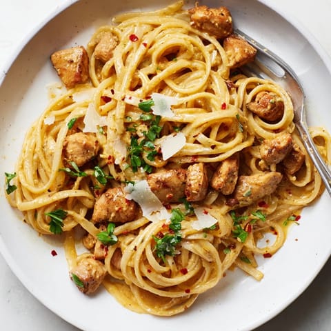 Cowboy Butter Chicken Linguine