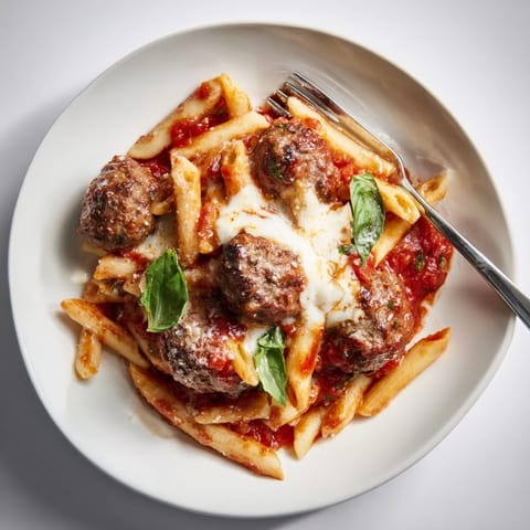 Italian Meatball Pasta Skillet