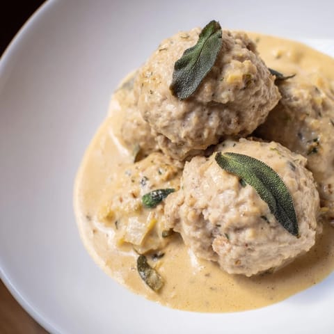 Turkey Meatballs Pumpkin Sage
