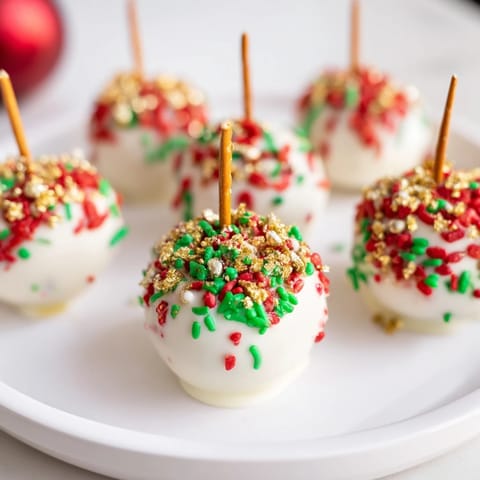 Festive Holiday Ornament Candy Balls