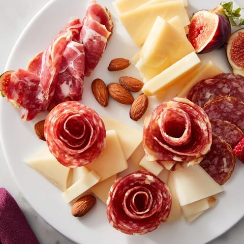 Meat Cheese Rose Garden