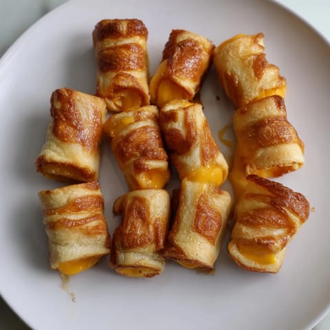 Easy Christmas Grilled Cheese Rollups