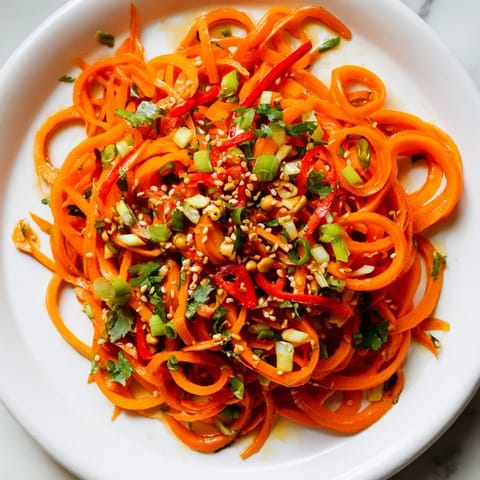 Carrot Ribbon Asian Salad