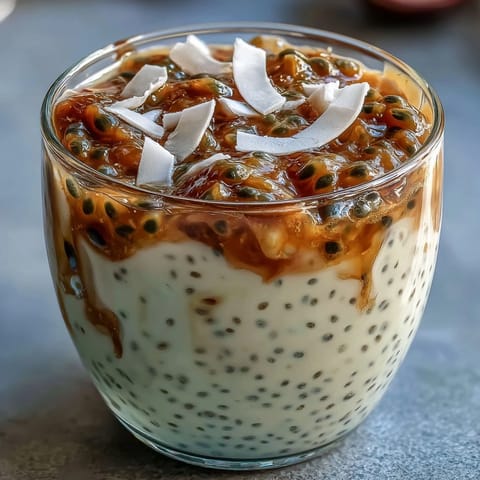 Passionfruit Chia Pudding