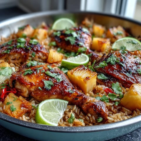 One-Pan Pineapple Chicken