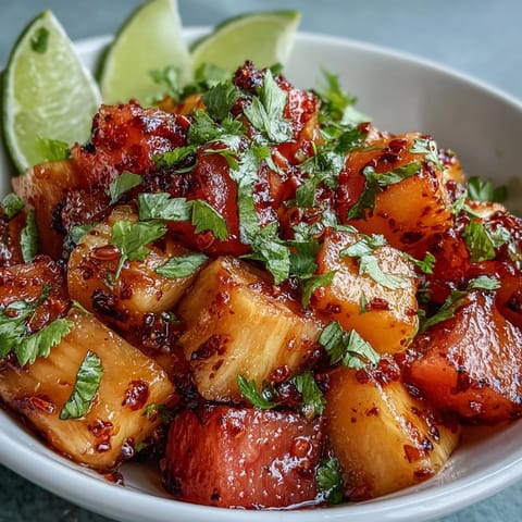 Mango Chile Lime Fruit Cups