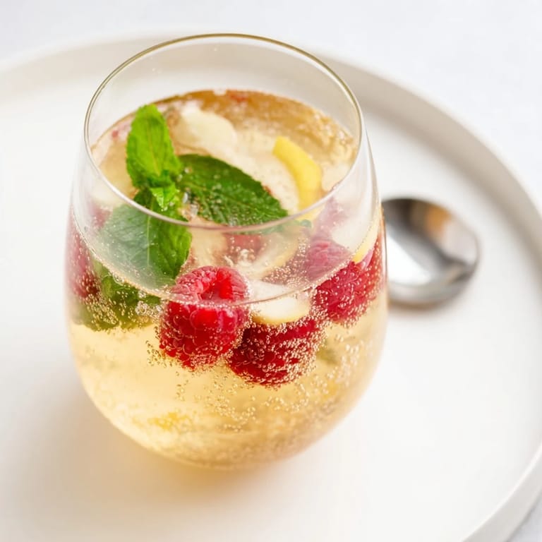 Homemade kombucha-style mocktails garnished with citrus and herbs, perfect for summer gatherings.