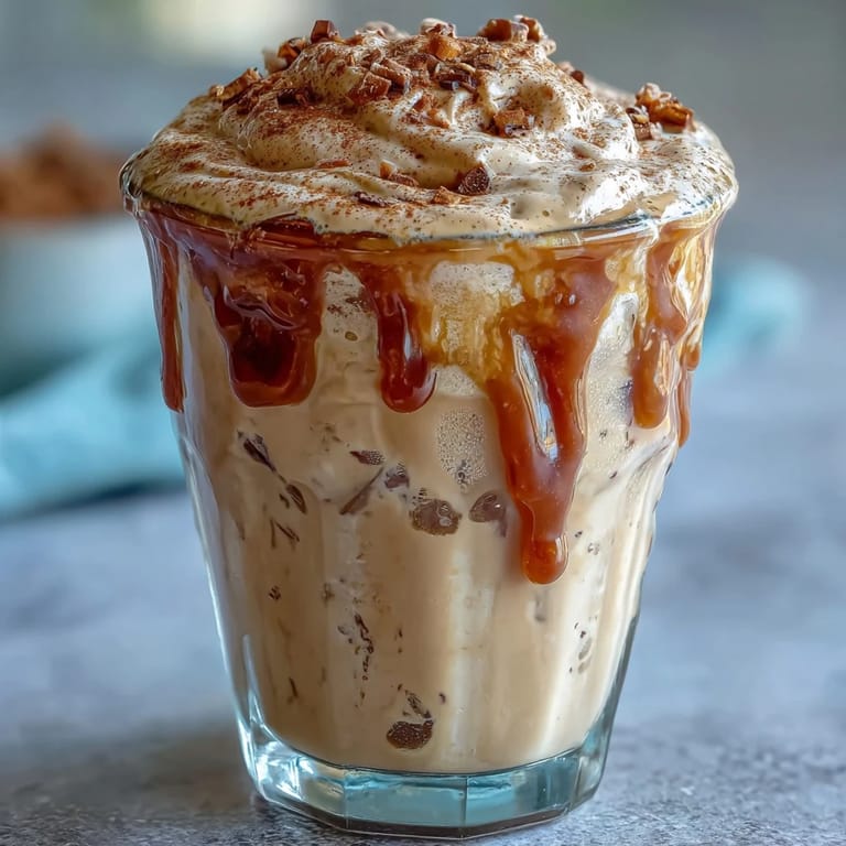 Frosty vanilla bean frappuccino protein shake topped with whipped cream, perfect for a refreshing post-workout treat.